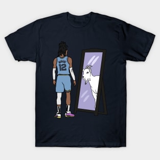 Ja Morant Mirror GOAT T-Shirt